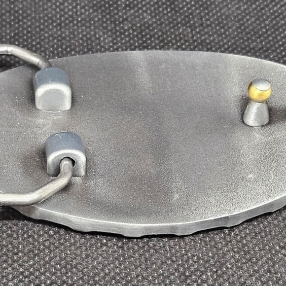 Grateful Dead  "U.S. Blues" Stealie Steal Your Face 13 Point Bolt Belt Buckle - Picture 4 of 4